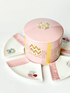 ポーセラーツ　銀座　メルシー銀座　お重　 (1)